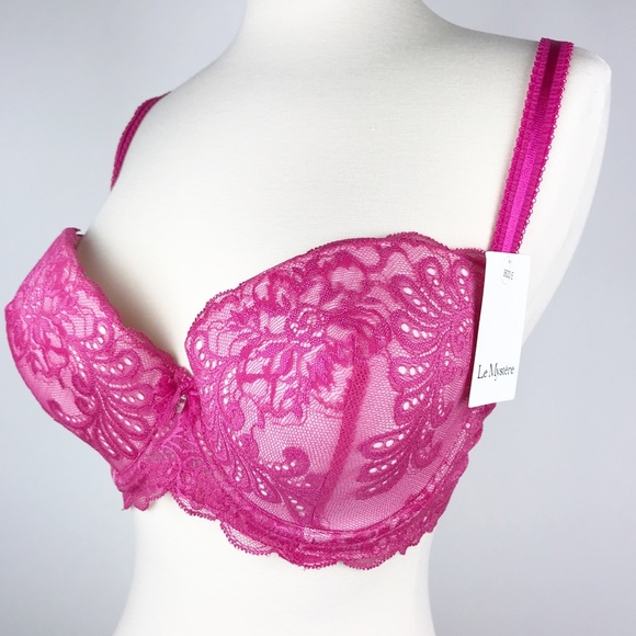 Le Mystere Sophia Lace Underwire Bra 36E NWT - Picture 2 of 5